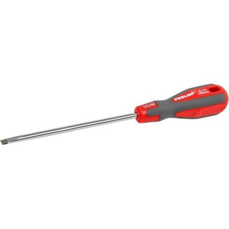 Tournevis Plat - 3,2 X 100 Mm - Poignée Soft-Touch - Pour Travaux De Bricolage Et Maintenance - 1 Pièce