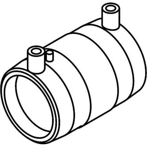 aquatherm green E-Muffe 63mm