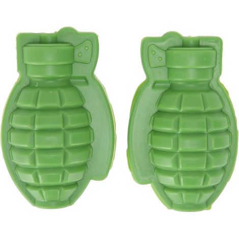 Moule à glaçons en forme de grenade, moule en silicone pour glaçons, récipient à glaçons, gros glaçons pour whisky, moule en silicone pour bombes de gras (1/5)