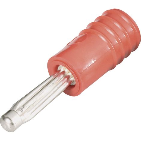 Schnepp ÜS 4020 rt Übergangsstecker Stecker 4 mm - Buchse 2 mm Rot 1 St.