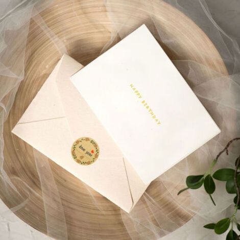500 autocollants kraft brun pour pots épices, confiture & cadeaux – adhésifs, résistants, faciles à écrire (1/5)