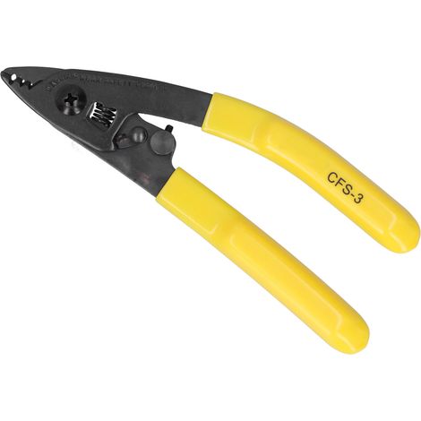 Glasfaser-Abisolierzange, 3-Port-Zange, Abisolierschere für Drop-Kabel, Kaltspleißwerkzeug (1/5)
