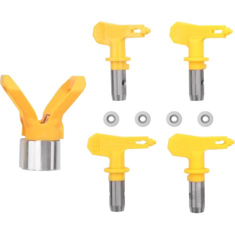 Pieces Color Sprayer Nozzles Tip Seat Replacement for Color Sprayer Nozzles Lace Nozzles (213 311 415 515) (1/5)