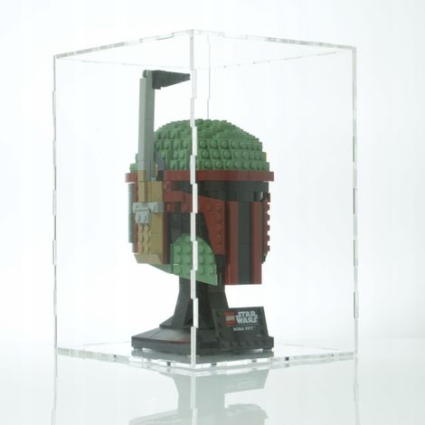 Vitrina para casco Lego, protección contra polvo y rayos UV, Star Wars, Marvel (1/5)