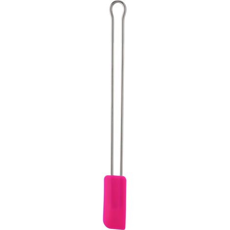 RÖSLE Raschietto per pasta Pink Charity Edition, 26 cm, silicone resistente con acciaio inox 18/10, per cucinare e cuocere, da −30 °C a +230 °C, lavabile in lavastoviglie. (1/4)