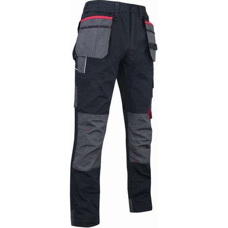 Pantaloni Minerai con tasche estraibili LMA Nero - S.50 - 1378 T50
