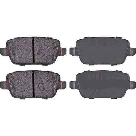 KIT PASTIGLIE FRENO POSTERIORI compatibile con FORD KUGA I / PASTIGLIE FRENANTI AUTO OEM FDB1917, / SOSTITUZIONE DIRETTA / BASSA POLVERE / SILENZIOSO (1/4)