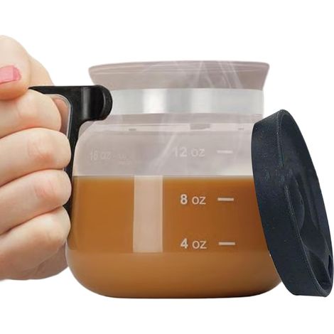 Mugs À Café En Verre Mug à Café Verre 16oz 473ml Tasse à Thé (1/5)