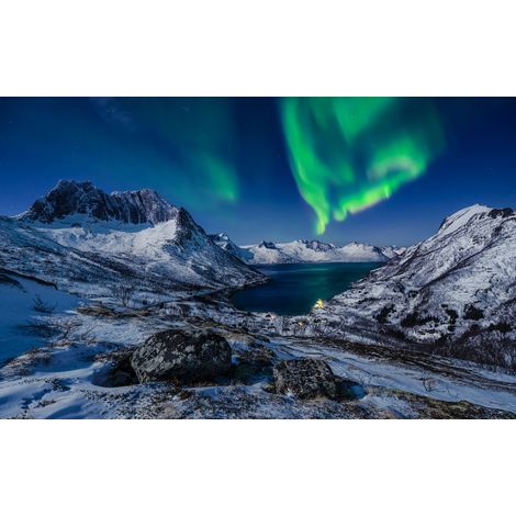 Papier peint panoramique naturel,romantique I LOVE Norway (1/4)