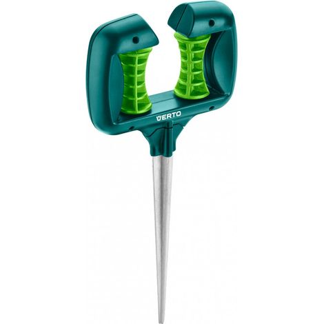 Enrouleur de tuyau vert verto 3.4 x 12.8 x 29.3 cm plastique métal (1/5)