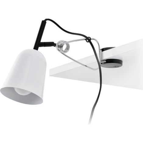 STUDIO Lampe avec pince blanc réf. 51135