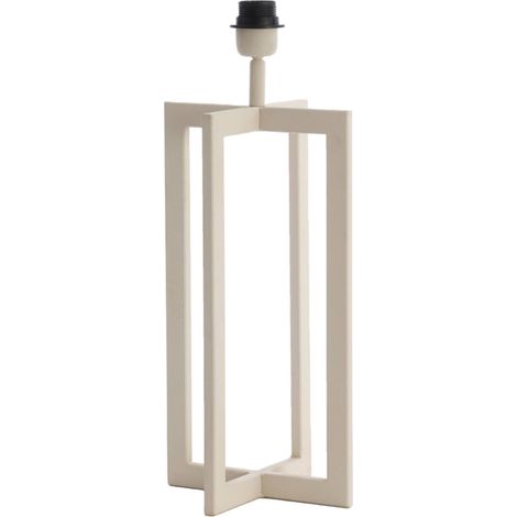 Light & Living - lámpara de mesa - Mace - beige - metal -