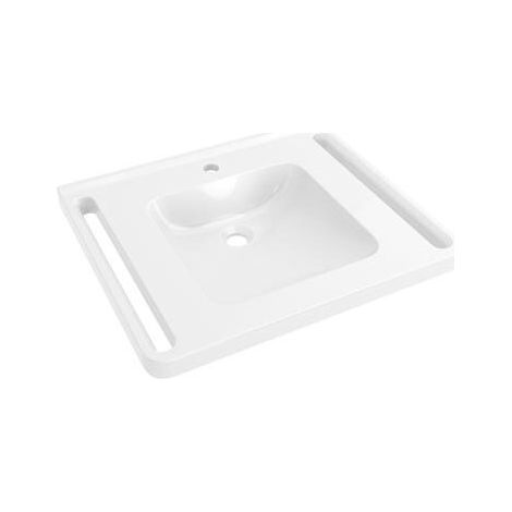 HEWI 950.11.161 Lavabo, rebord anti-éclaboussures, (1/3)