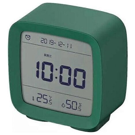 Horloge de table électronique, réveil enfant simple, horloge à aiguilles lumineuses silencieuse