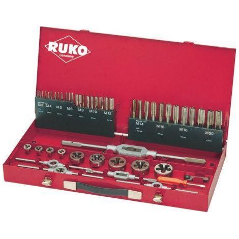 Sourcing RUKO 245040 juego de herramientas para roscar 54 piezas