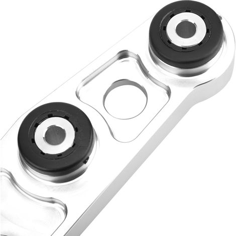 Einzigartiger LED-Innenrückspiegel mit integrierter Beleuchtung, modifiziertes Motorrad-Rückspiegelgehäuse mit integrierter Beleuchtung, YMH Sportwagen-Rückspiegel (schwarz). (1/5)