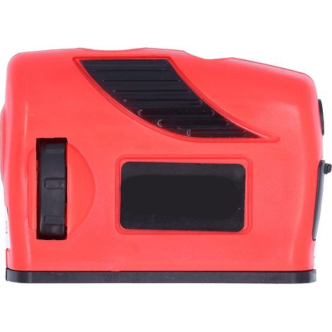 Niveau laser rouge portable à une touche, outil de mesure compact pour traçage au sol (1/5)