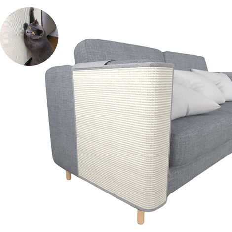 Breiterer Katzenkratzbaum, wiederverwendbare Katzenkratzmatte, Sofaschutzmatte (1/5)
