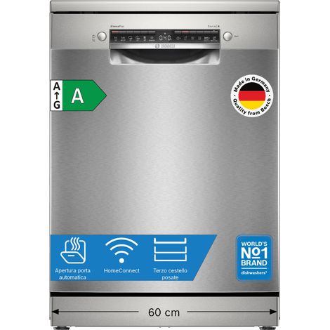 Dishwasher Bosch sms4eci28e 14 place settings stainless steel (1/5)