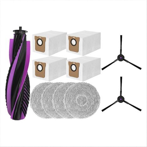 Lot de 11 pièces pour P20 PRO aspirateur robot nettoyeur brosse latérale serpillière sacs à poussière ménager nettoyage (1/5)