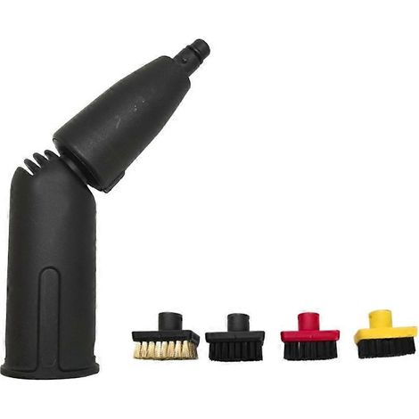 Brosse turbo vapeur + brosse carrée pour nettoyeur vapeur Karcher SC1 SC2 SC3 SC4 SC5 SC7 - Accessoires et pièces détachées 2.863-159 (1/5)