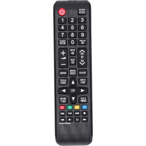 1 Télécommande pour téléviseur LCD/LED Samsung, compatible AA59-00602A, distance jusqu'à 10 m, piles AAA non incluses (1/5)