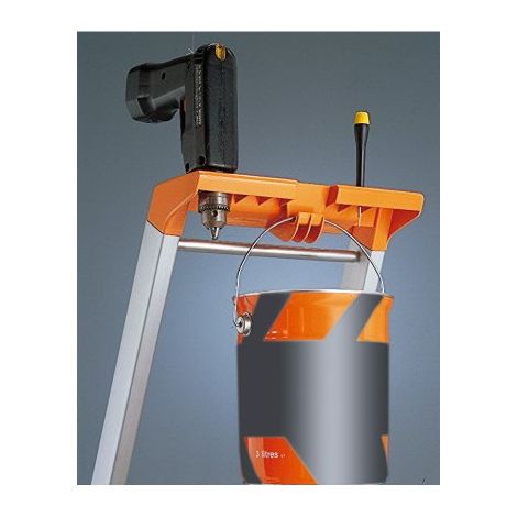 Tubesca Comabi – Marchepied alu ultra résistant 3 marches – Hauteur accès 2.66 m – Charge maxi 150 kg/m² – Norme EN 131 – Usage intensif