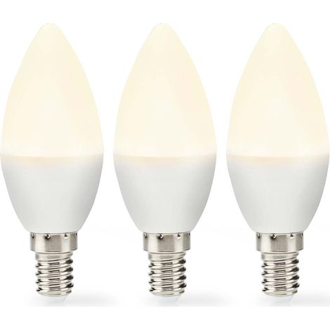 Nedis LBE14C351P3 LED-Lampe E14 Warmweiß 2,8W