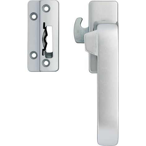 AXA Fensterschloss - Sicherheitsfenstergriff - Zylinder - Rechtsdrehend - Aluminium - Gleichschließend (1/5)