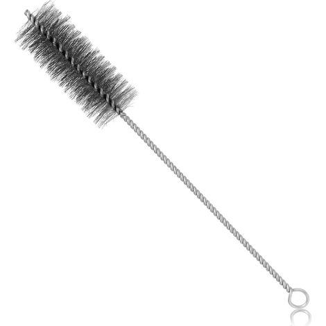 Ofenrohrbürste Ø 40 mm für schwer zugängliche Ecken, universeller Schornsteinreiniger, Stahldrahtbürste, Gesamtlänge 30 cm, für Holzöfen, Pelletöfen und Holzverbrennungsöfen (1/5)