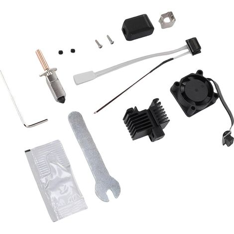 3D Printing Head Kit, 0.4mm Hardened Steel Nozzle (1/5)