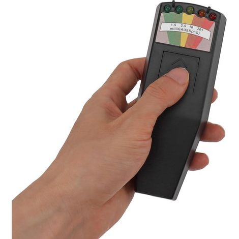 K2 Meter - Noir - Chasse aux fantômes - Détecteur de CEM - Appareil de détection de fantômes - Détecteur de radiations - Spirit Box - HSP - Haute sensibilité (1/5)