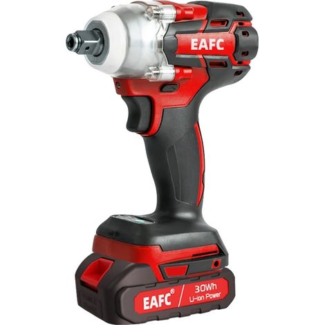 Llave de impacto eléctrica, par de 350 N·m, motor sin escobillas, 30 Wh (1/2)