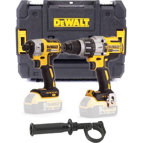 Dewalt DCK276 18v Brushless DCD996 Combi Drill DCF887 Impact Driver Bare + Tstak