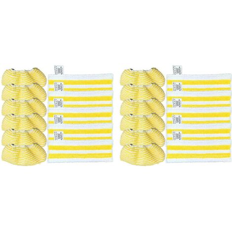 22-teiliges Set Dampfmopp-Tücher für Kärcher Easyfix SC2, SC3, SC4 und SC5 Akku-Staubsauger, Mikrofaser-Mopppads (1/5)