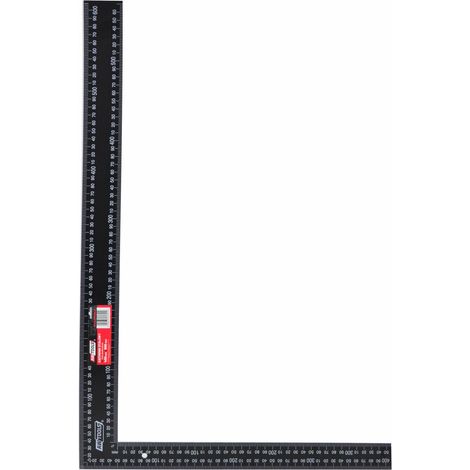 Escuadra de carpintero de acero AWTOOLS, modelo 400x600x2 mm, herramienta precisa y duradera, ideal para trabajos de carpintería, marcado exacto y medición en proyectos de madera. (1/3)