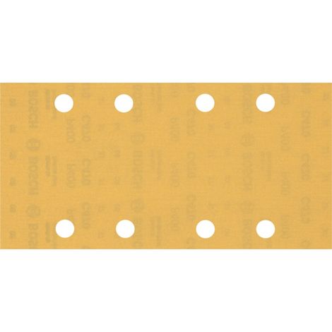 Bosch EXPERT C470 Schleifpapier mit 8 Löchern für Schwingschleifer, 93 x 186 mm, G 400, 50 Stück