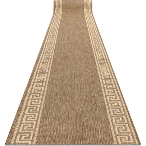 PASSATOIA SIZAL FLOORLUX disegno 20014 coffe / mais 200 cm beige 200x320 cm