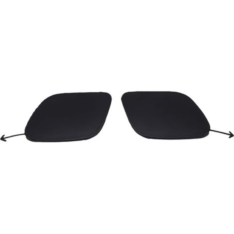 Replacement Left and Right Front Bumper Tow Hook Covers for 2019-2022 Vehicles, Black ABS, OEM Part Numbers 5212747911 and 5212847910 (1/5)
