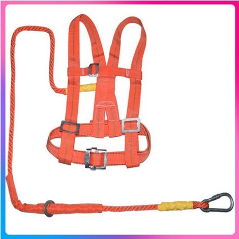 Kit Harnais De Sécurité Antichute, Harnais De Sécurité Antichute, Protection Antichute De Travail Haute Altitude, Kit Protection Anti Chute, pour Escalade, Travail en Hauteur Etc (1/3)