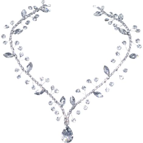 1 Bandeau strass, fait main, fixation anneaux, mariage demoiselle honneur (1/5)