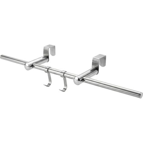 Porte-serviettes pour radiateur, en acier inoxydable 40 cm (16 pouces) (1/5)