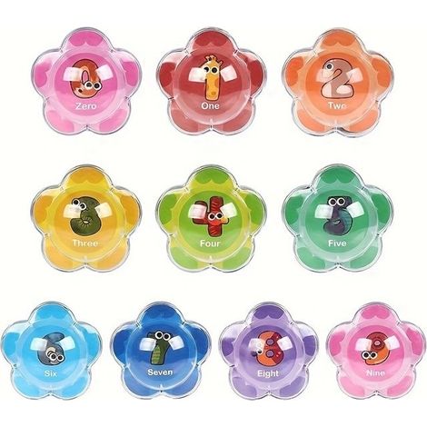 Jouets de Bain Flottants - Alphabet & Chiffres - ABS Non Toxique - Multicolore (1/5)