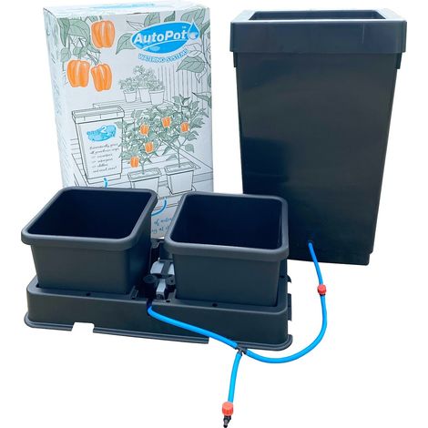 Kit Easy2Grow 2 pots de 8.5L et Réservoir 47L - 9mm - AUTOPOT (1/5)