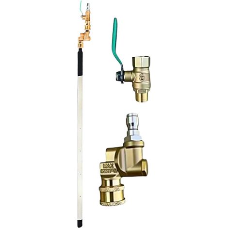 24 Zoll 4500 PSI Edelstahl Schnelladapter Blaspistole