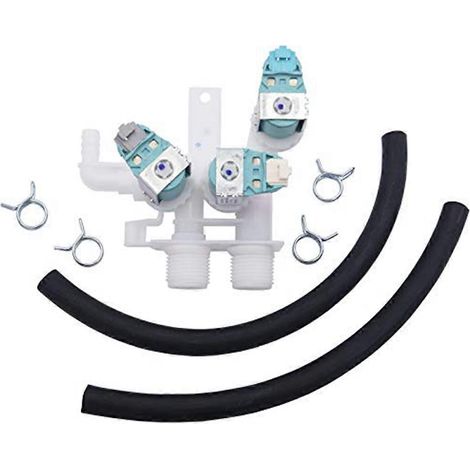 W10599356, AP5692067, PS8689091 lave-linge à chargement frontal vanne d'eau pour Whirlpool lave-linge compatible avec le modèle (WHW, WFW) (1/5)