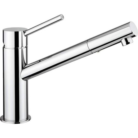 Mezclador de lavabo con caño largo Paffoni Birillo BI081CR  Sin Desagüe (1/3)