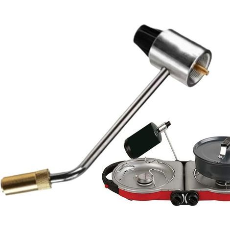 Zubehör für Campingkocher: Einstellbarer Temperaturregler für Gasflaschen – Kocher, Grill, Backofen, Herd (1/4)