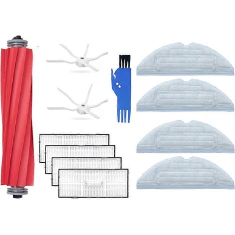 Filtre pour aspirateur brosse pour aspirateur Filtre de brosse pour aspirateur filtre de 12 Roborock S7 – Plus S7 Pro Ultra – S7 MaxV – S7 MaxV Plus – S7 MaxV Ultra Aspirateur Main Side Brosse Serpill (1/5)
