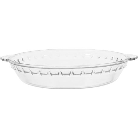 Couvercle Micro Ondes: 9" couvre plat micro ondes en verre Couvercle de Protection Anti-éclaboussures Transparent avec Double Poignée pour Réchauffer et Cuire à la Vapeur